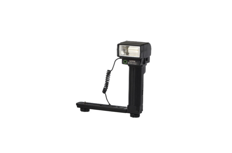 Sunpak AP-52 Thyristor Handle-Mounted-On-Camera Flash