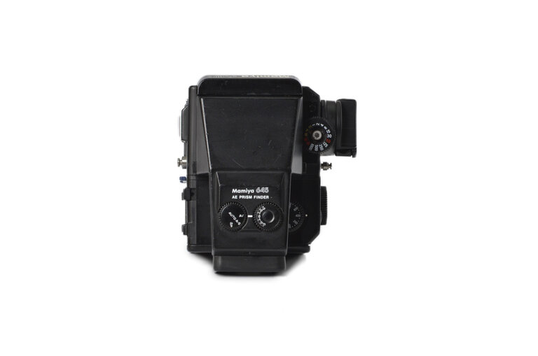 Mamiya Mamiya m645 Super Medium Format SLR Film Camera Kit with Pro 120 Back and AE Prism Finder