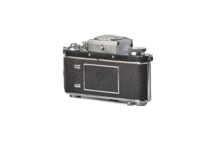 Exaktar Exakta II Jhagee Dresaen 35mm Film Camera Body w/ Waist Level Viewfinder