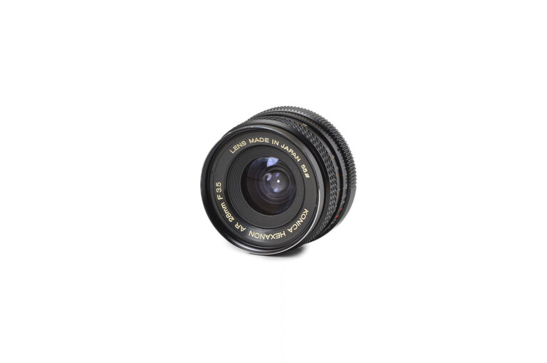 Konica Konica Hexanon AR 28mm f/3.5 Manual Focus Lens