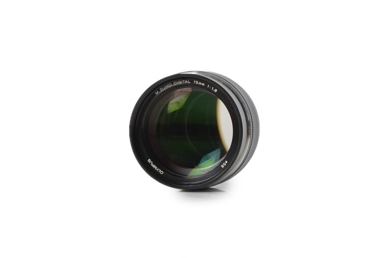 Olympus Zuiko Digital 75mm f/1.8 ED MSC MFT Auto Focus Lens
