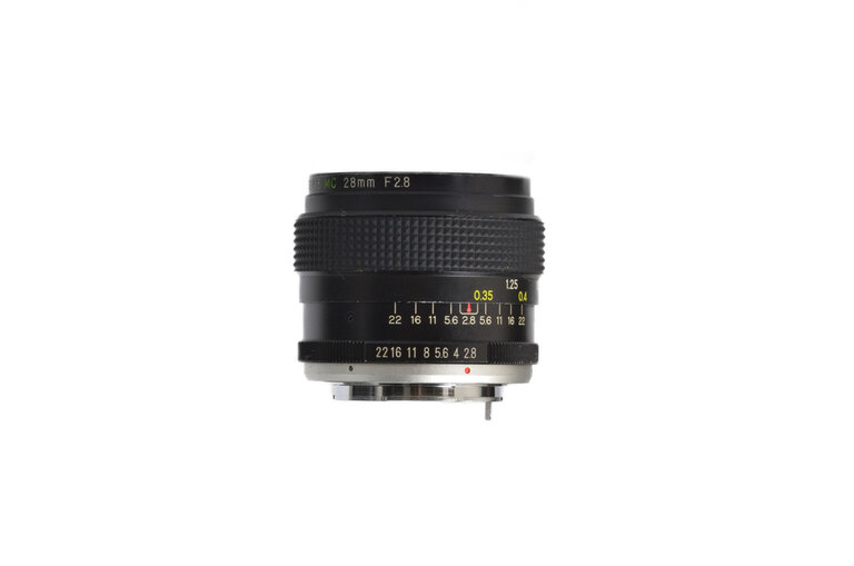 Formula 5 MC 28mm f/2.8 Wide Angle Lens for C/FD Mount