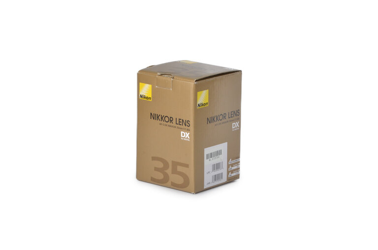Nikon Nikon Nikkor 35mm f/1.8 G AF-S DX Autofocus Lens (Kit with Box, Cover, Hood, Manuals)
