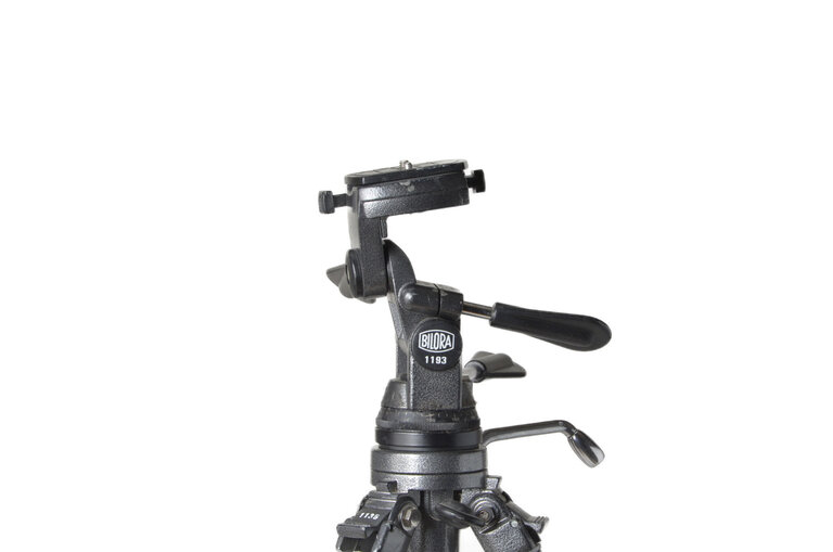 Bilora 1135 Tripod with 1193 3-Way Head (All Metal Made in Germany)