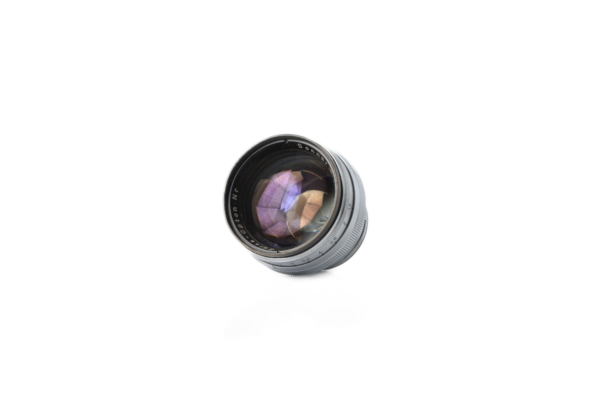 Zeiss-Opton Sonnar 50mm f/1.5 T Lens for Contax RF / Nikon-S Mount