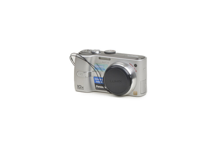 Panasonic Panasonic Lumix DMC-TZ1 5.0MP Point and Shoot Digital Camera (kit with box, charger, manual)