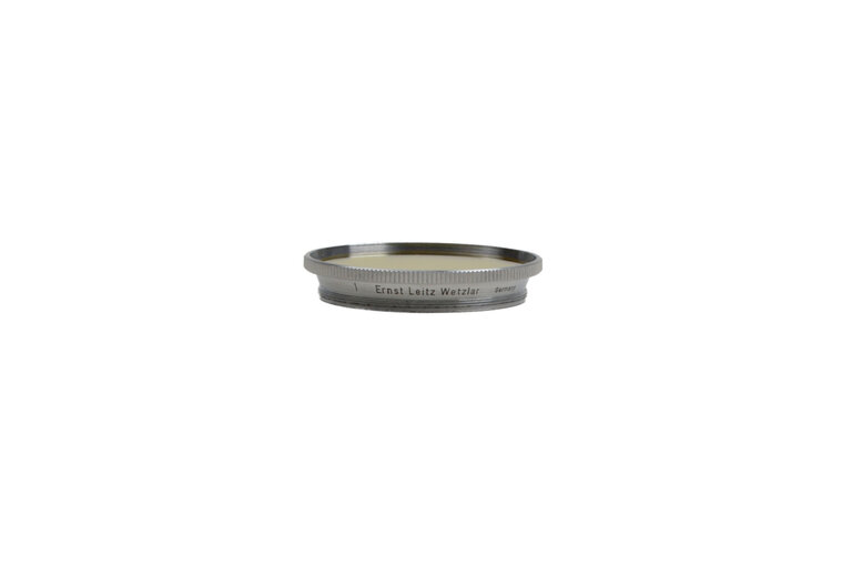 Leitz 1 Leitz Wetzlar 39mm Yellow Lens Filter (Y1) for Contrast B+W