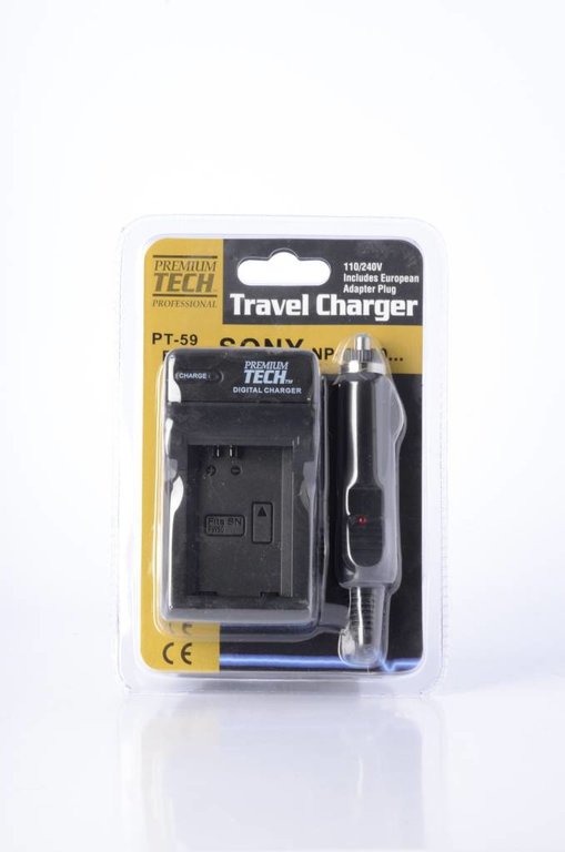 Premium Tech Replacement charger for sony NP-FW50