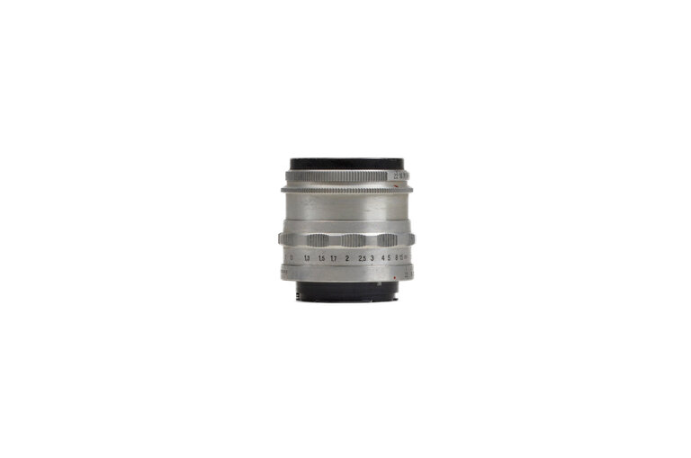 Exacta Carl Zeiss Jena Tessar Red T 50mm f/2.8 Lens for Exakta EXA Mount