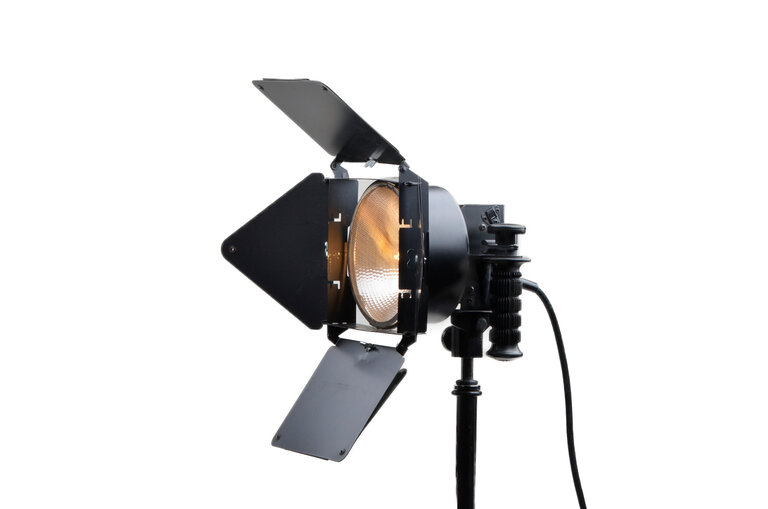 Lowel 2x Lowel DP 1k (120-220 VAC) Constant Halogen Flood Lights with Barn Doors (Pat#D210927)
