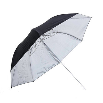 Medium / Large Unbranded Reflector Umbrella (48"+) - White / Pearl