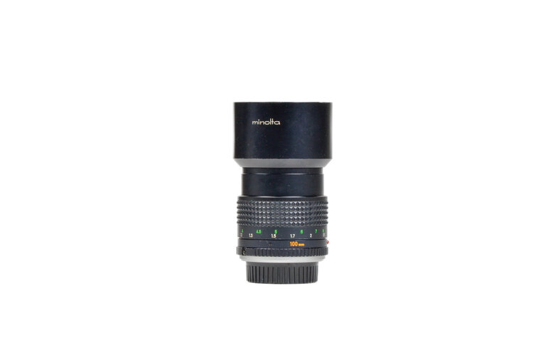 Minolta MC Tele Rokkor-X 100mm f/2.5 Manual Focus Lens for Minolta M/MD Mount