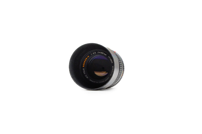 Minolta MC Tele Rokkor-X 100mm f/2.5 Manual Focus Lens for Minolta M/MD Mount