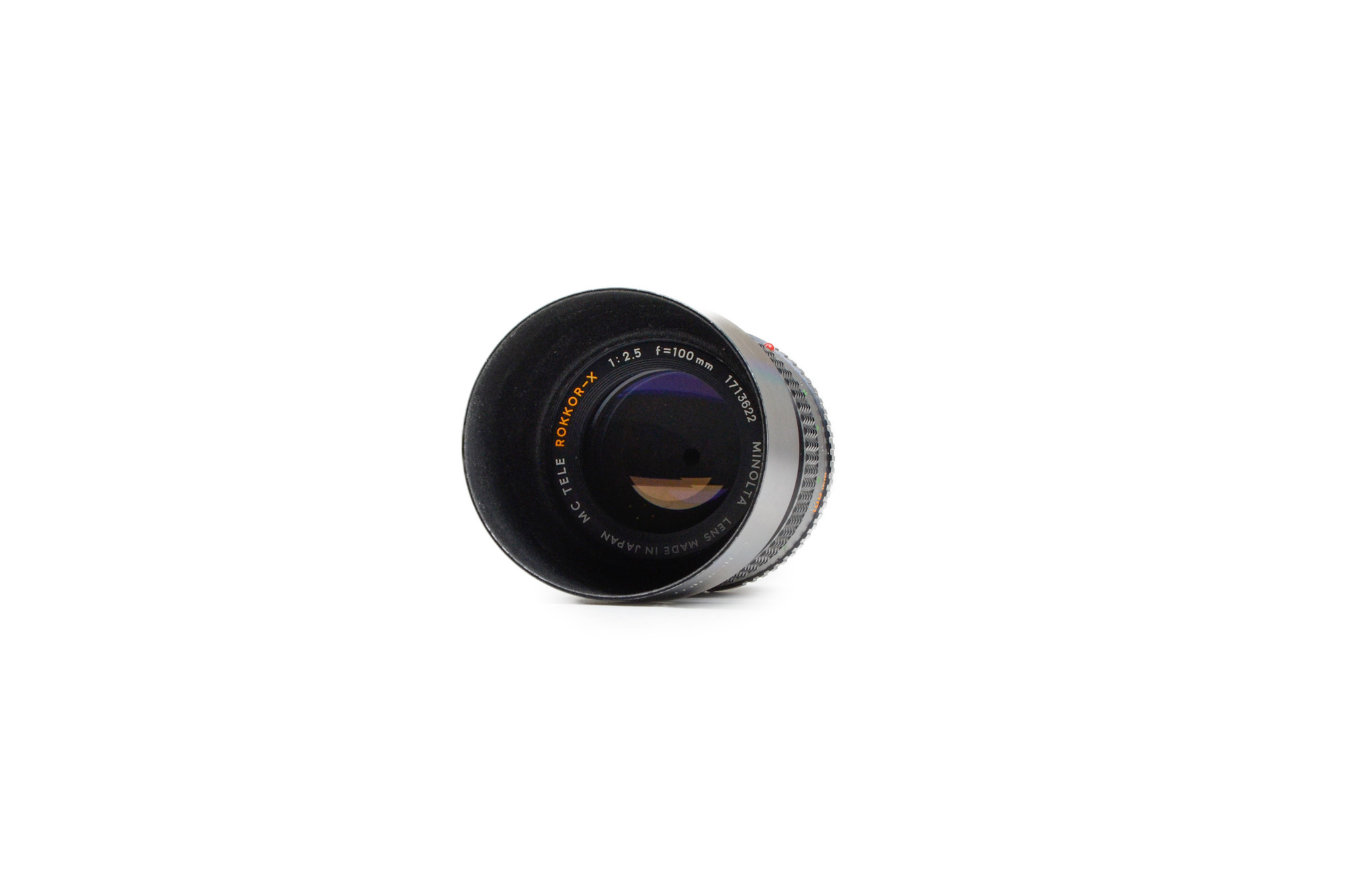 MC Tele Rokkor-X 100mm f/2.5 Manual Focus Lens for Minolta M/MD