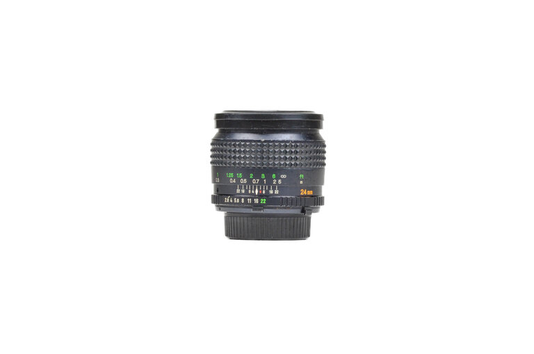 Minolta MD W.Rokkor-X 24mm f/2.8 Manual Focus Lens for Minolta 35mm Film Camera