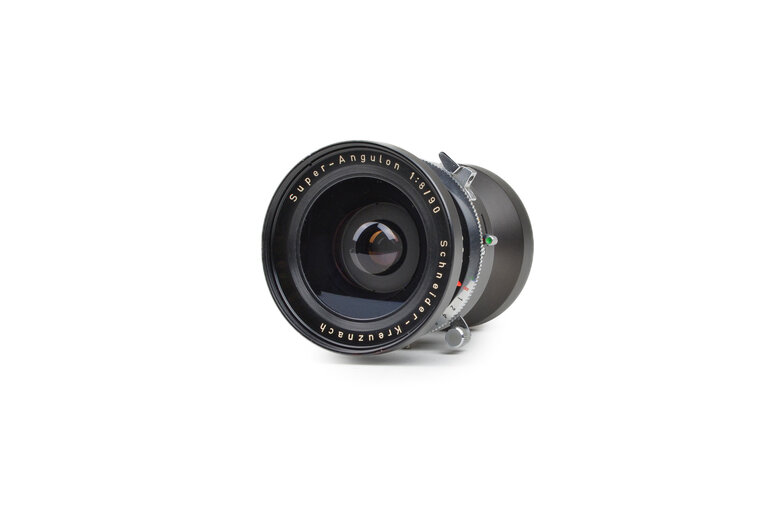Schneider Schneider Kreuznach Super Angulon 90mm f/8 LF 4x5 Lens on Copal 0 Leaf Shutter