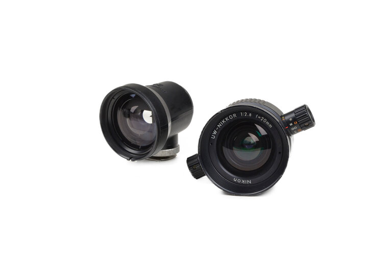 UW-Nikkor 20mm f/2.8 Lens with Shoe Mount Viewfinder for