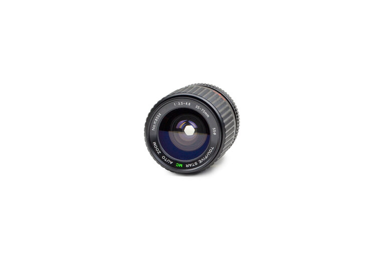Five Star TOU / Five Star MC Auto Zoom 35-75mm f/3.5-4.8 Manual Focus Zoom Lens for Minolta M/D Mount