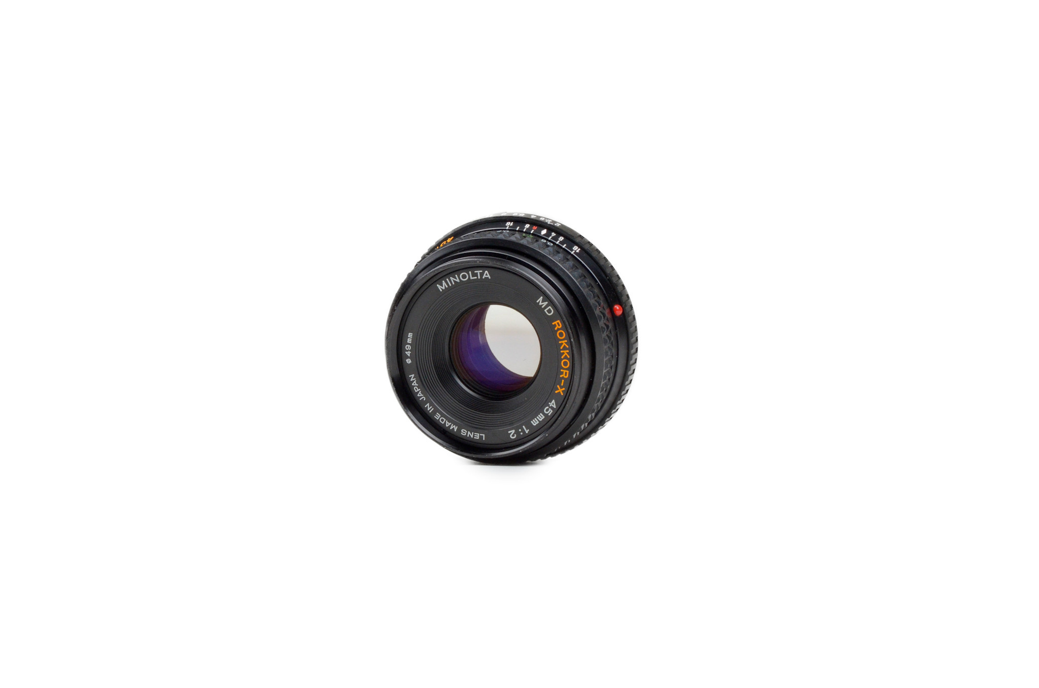 Minolta MD Rokkor-X 45mm f/2 Lens - LeZot Camera | Sales and