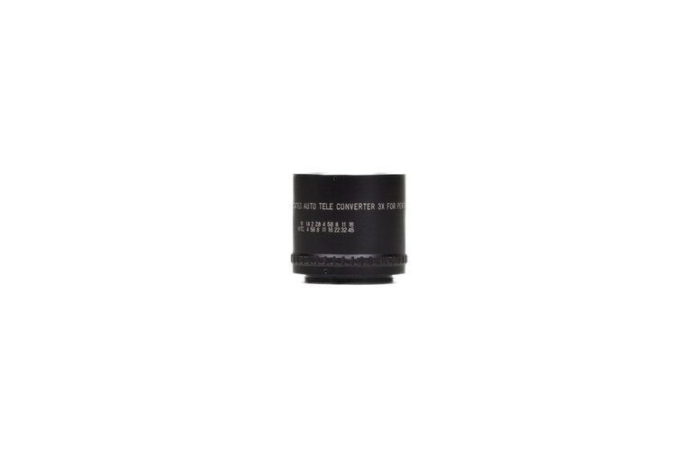 Cambron Multicoated Auto Tele Converter 3x for Pentax m42 Thread Mount (w/ Leather Case)
