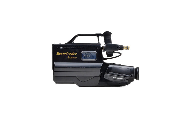 Realistic Model 125 VHC Camcorder Kit in Case with Power Supply, Manuals, Batteries etc.