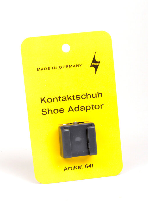 Schmidt Hot Shoe to PC Connector Adapter - Made in Germany