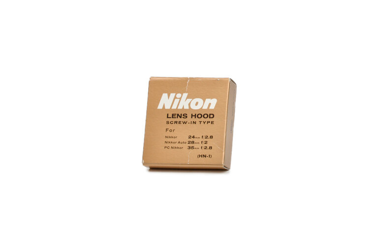 Nikon Nikon HN-1 HN1 Lens Hood for 24mm, 28mm, 35mm NOS in Box