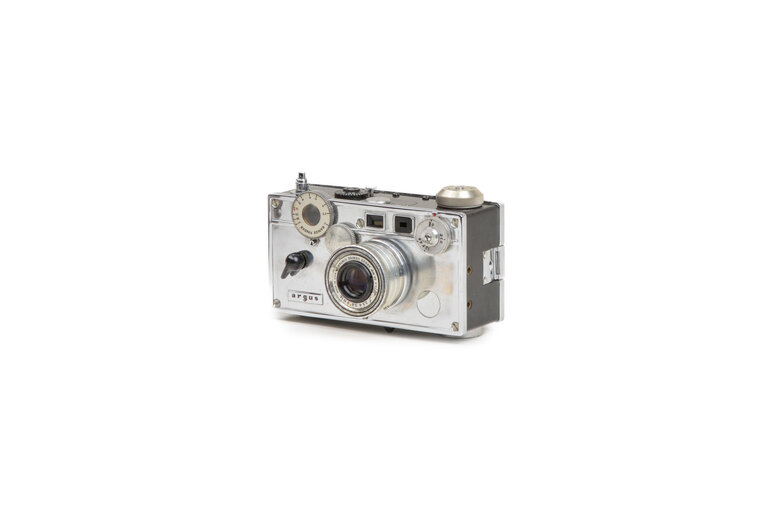 Argus Argus C3 "Brick" Rangefinder 35mm Film Camera (Chrome)