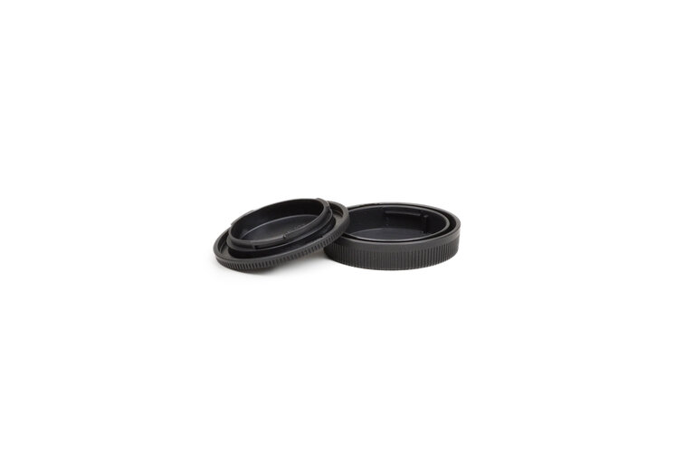 Canon Canon R-F-4 Camera Cover + EB Lens Dust Cap Pair for M Series Mirrorless Cameras