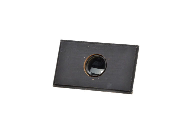 Scovill Scoville 5x8 Dryplate with Waterbury Lens and Original Mahogany Box