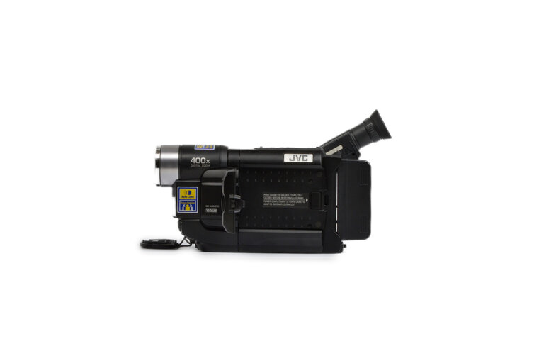 JVC JVC GR-AXM230U VHS-C Camcorder (w/ Battery, Charger, Manuals)