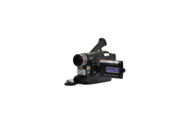 JVC JVC GR-AXM230U VHS-C Camcorder (w/ Battery, Charger, Manuals)