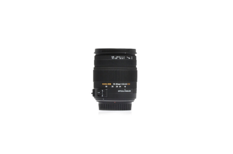 Sigma Sigma Zoom 18-50mm f/2.8-4.5 DC OS HSM Autofocus Lens for Canon EF Crop Sensor