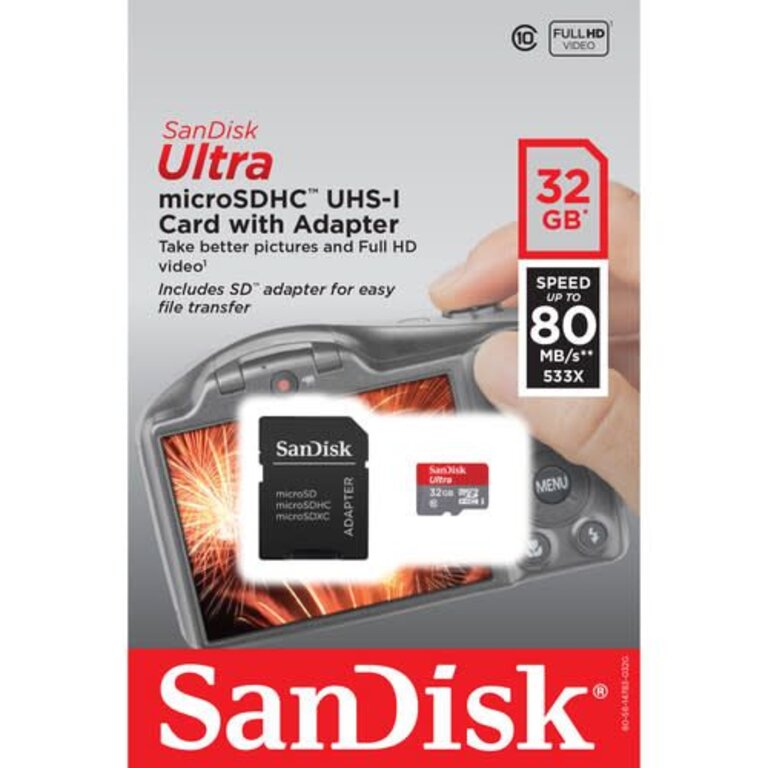 Sandisk Sandisk Ultra 32gb Micro SD 80MB/s