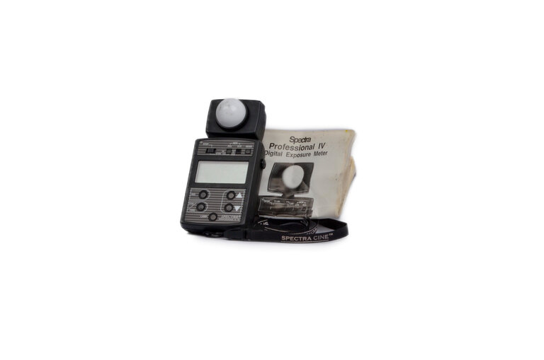 Spectra Cine Professional IV "A" Light Meter w/ Carry Case & Manual