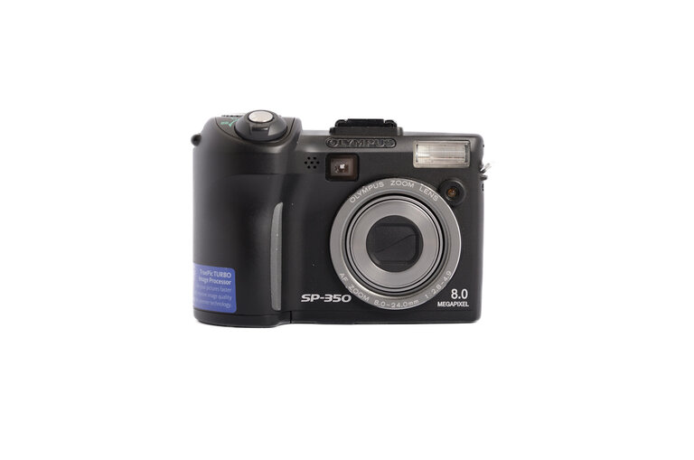 Olympus Olympus SP-350  AF Zoom 8.0-24.0mm f/2.8-4.9 with XD Card & Olympus Conversion Lens Adapter 52mm-77mm