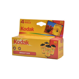 Kodak Kodak Gold 100 24 exposure x 4 rolls (Expired 08/2006 Tested)