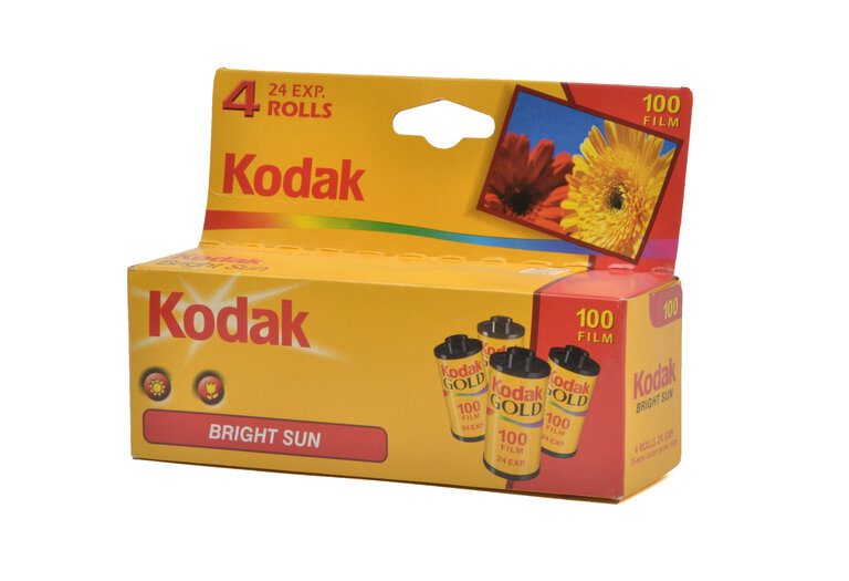 Kodak Kodak Gold 100 24 exposure x 4 rolls (Expired 08/2006 Tested)