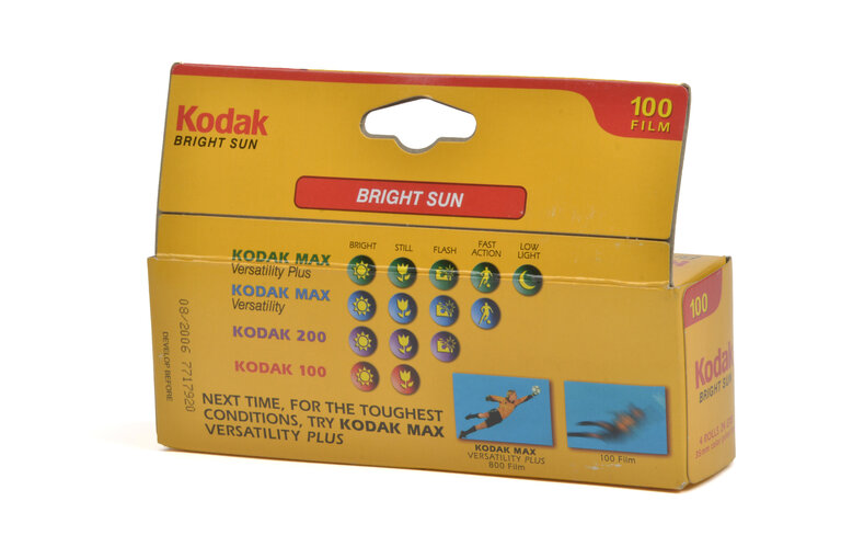 Kodak Kodak Gold 100 24 exposure x 4 rolls (Expired 08/2006 Tested)