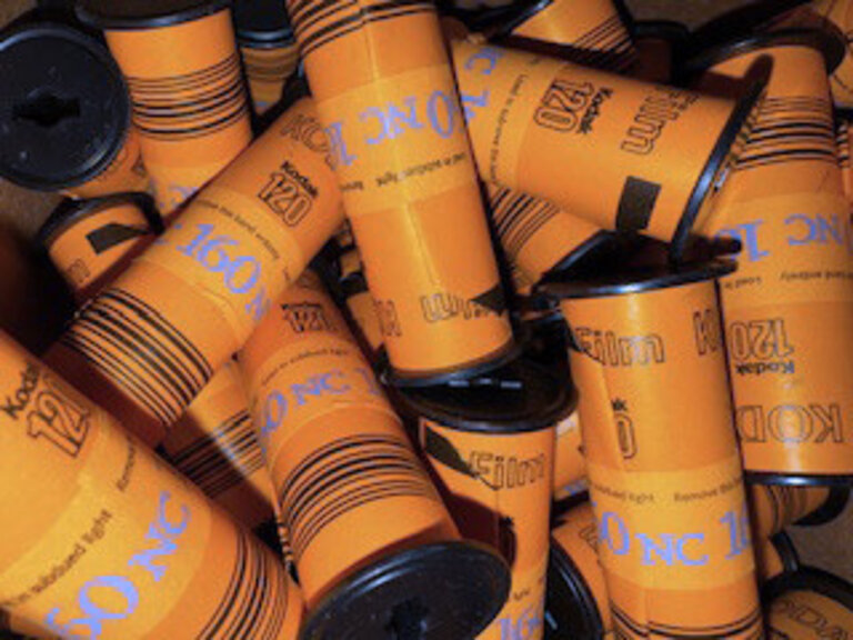 Kodak Kodak Portra 160 NC- 120/ half roll lab EXPIRED tested color film stock