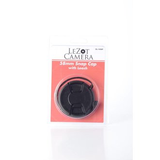 DLC 58mm Snap Cap w/ Leash * DLC 58mm Snap Cap w/ Leash *
