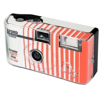 Ilford XP2, Single Use Camera with Built-In Flash 135 24+3 EXP * Ilford XP2, Single Use Camera with Built-In Flash 135 24+3 EXP *
