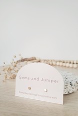 Gems & Juniper GJ - Circle Studs