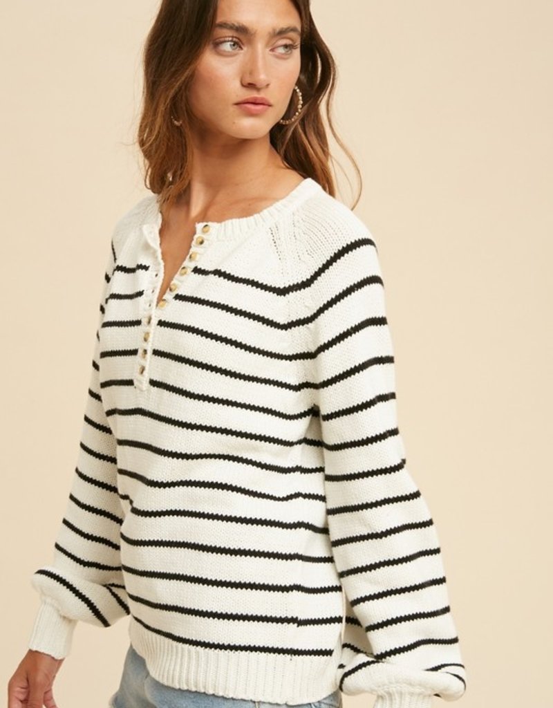 Eden Stripe Sweater
