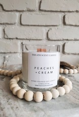 6S - Large Jar/Peaches & Cream