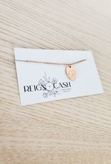 RC - Poppy Oval Charm Necklace