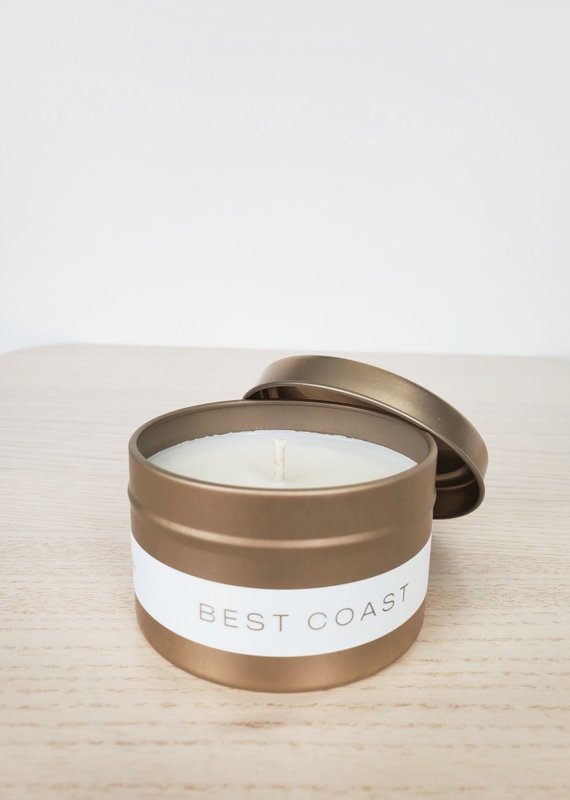 Gold Tin - Best Coast Candle