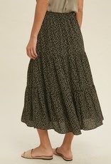 Take it Easy Tiered Skirt