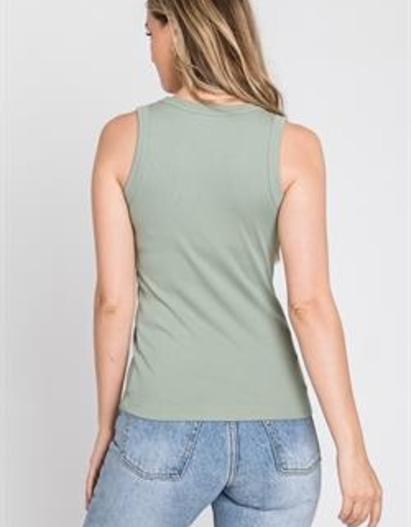Belle Ribbed Tank