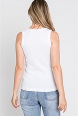 Belle Ribbed Tank